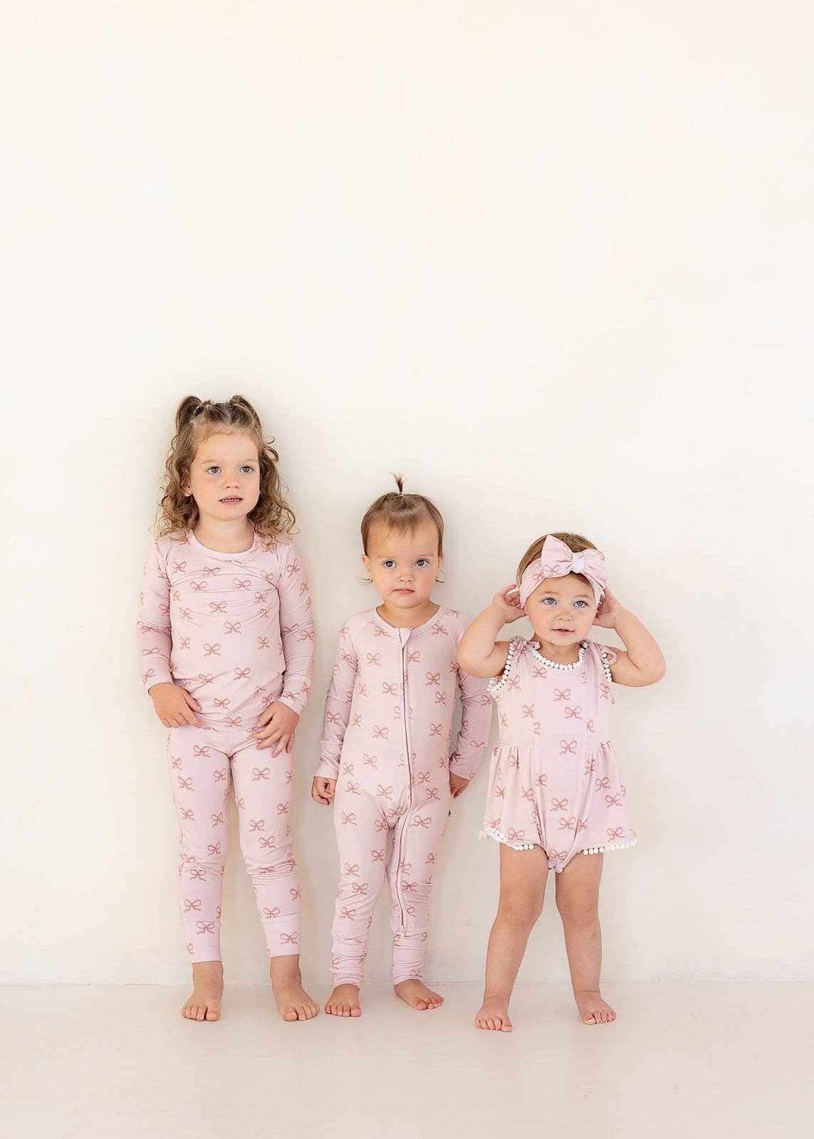Bow | Bamboo Two Piece Pajamas