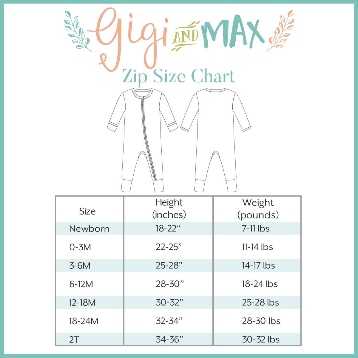 Oakley Zip Bamboo Baby Pajama Sleepies Little Baby