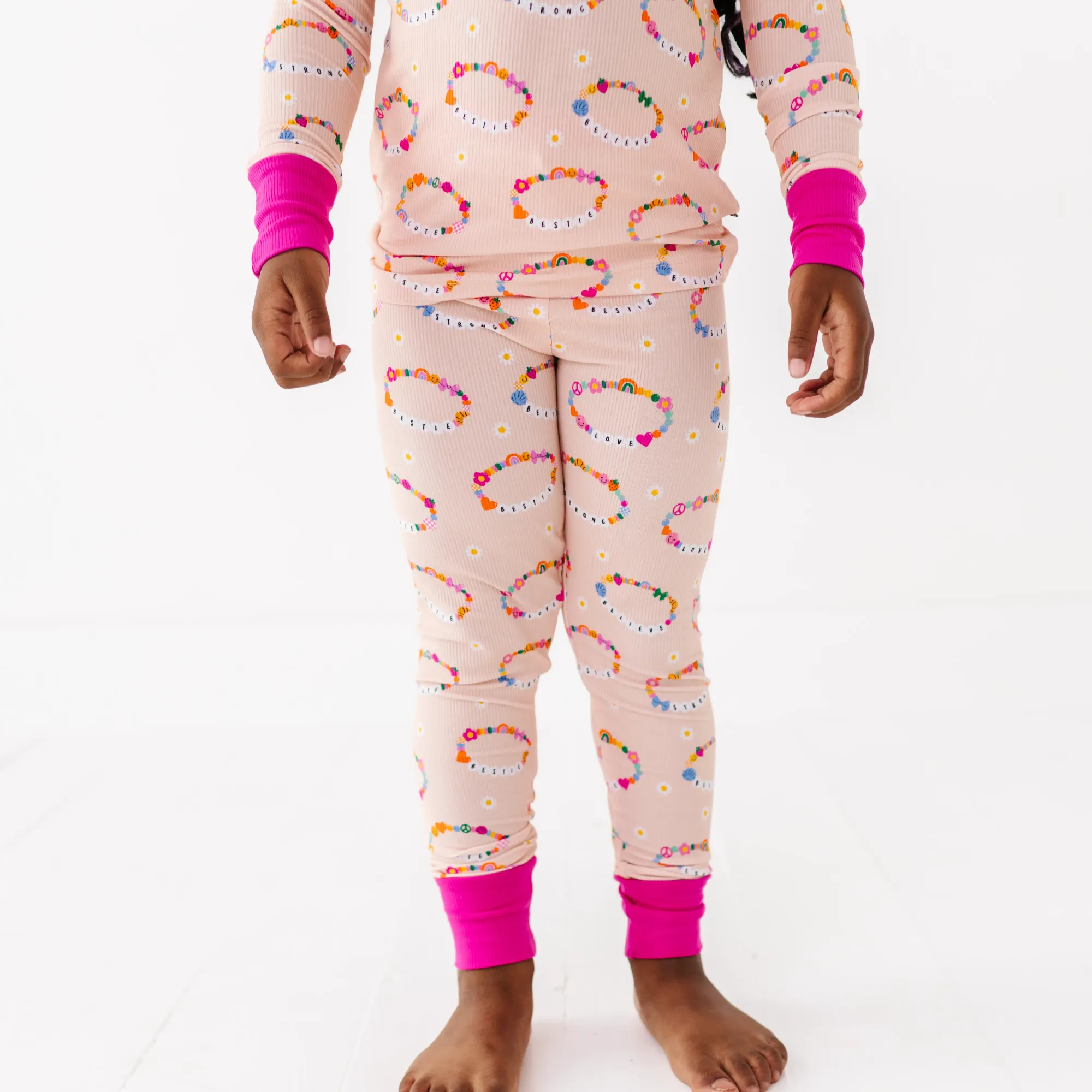 In My Bestie Era Bamboo Ribbed Toddler/Big Kid Pajamas