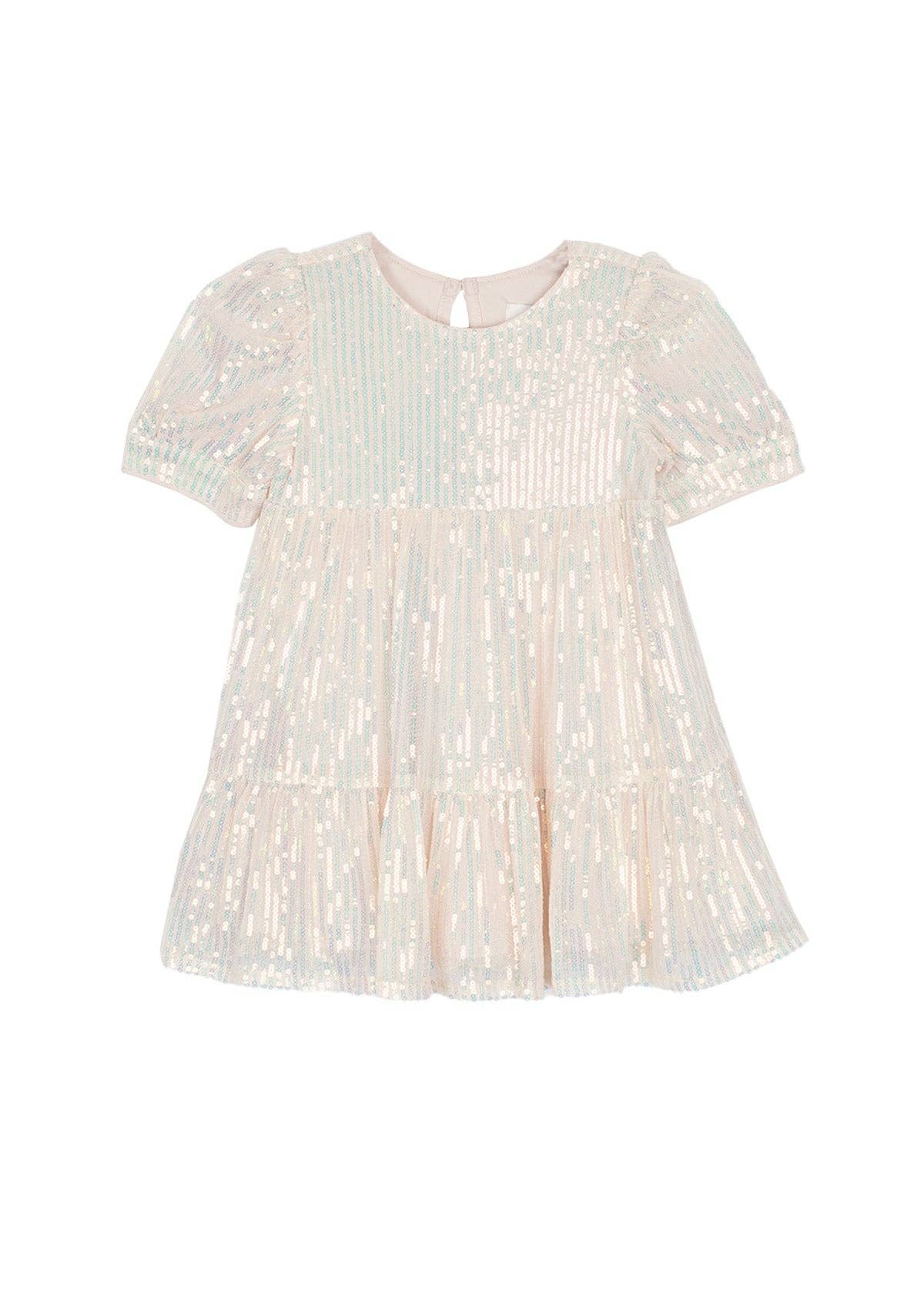 Taylor Sequined Toddler Dress