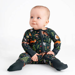 Wood You Be My Friend Romper, bamboo baby romper.