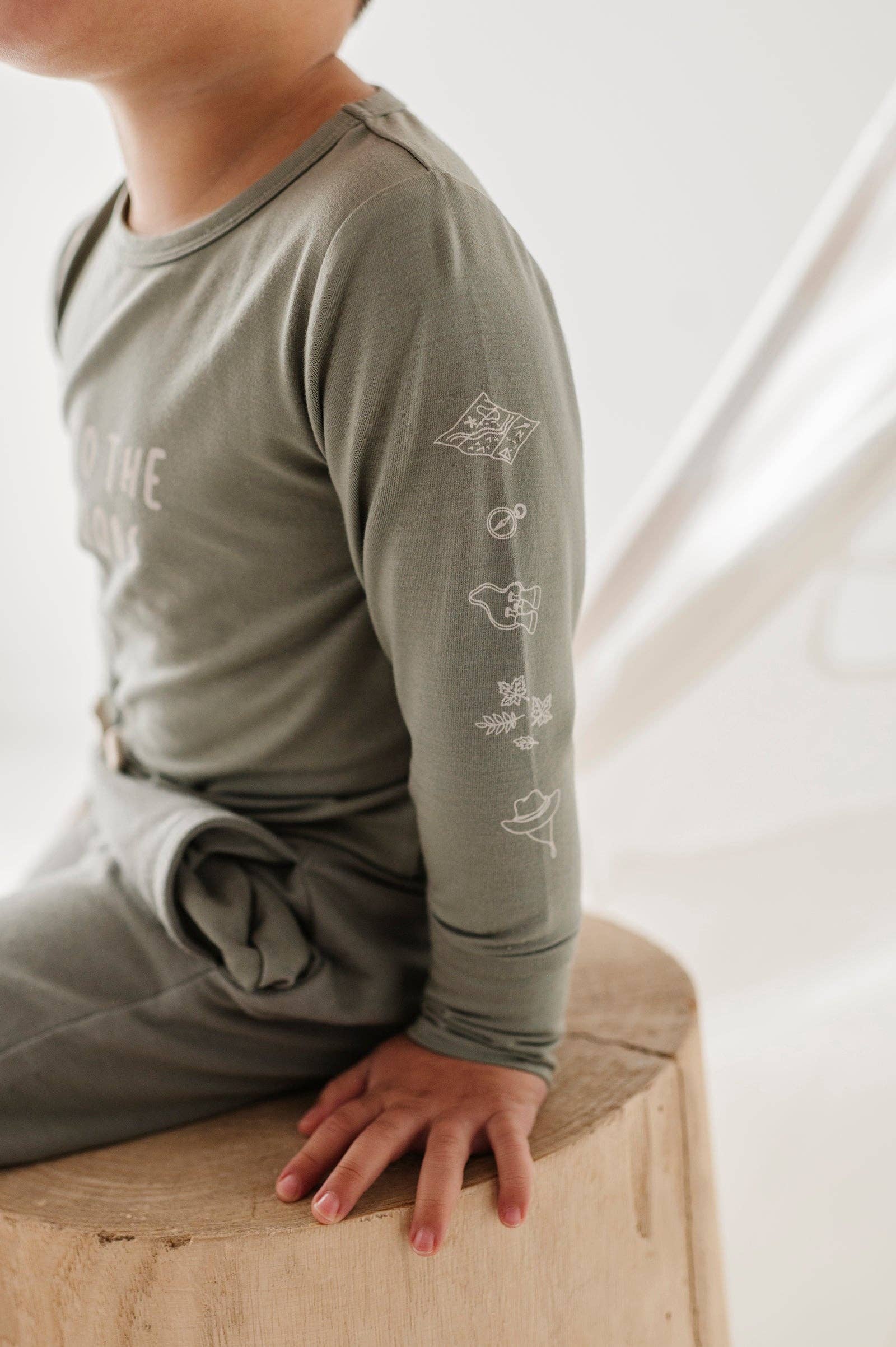 Boy's Long Sleeve Tee Bamboo Baby/Kids Clothing Fall 2025