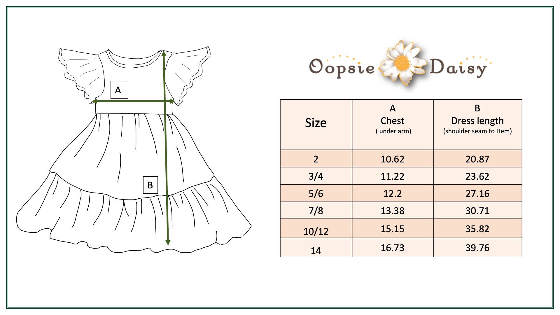Girls Emma Dainty Spring Floral Flutter Sleeve Twirl Dress