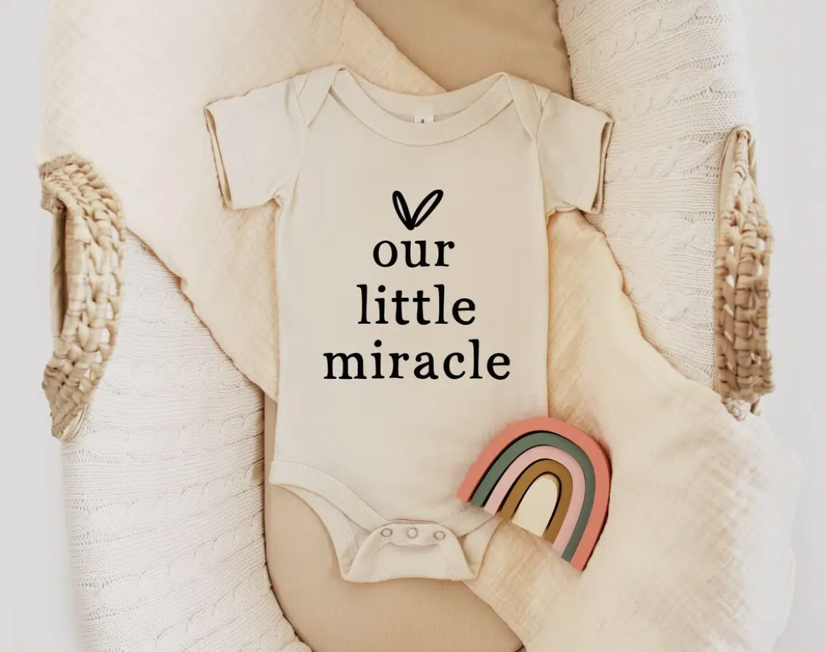Our Little Miracle Onesie Gender Neutral