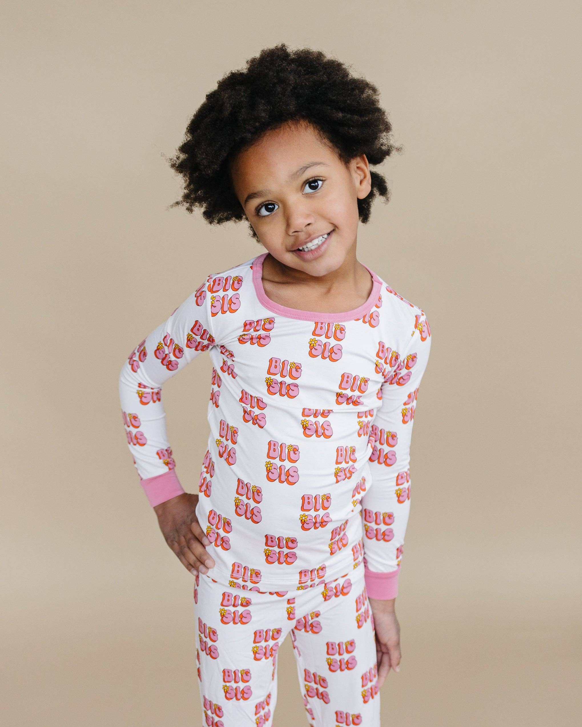 Bamboo Girls' Two Piece Set | Big Sis