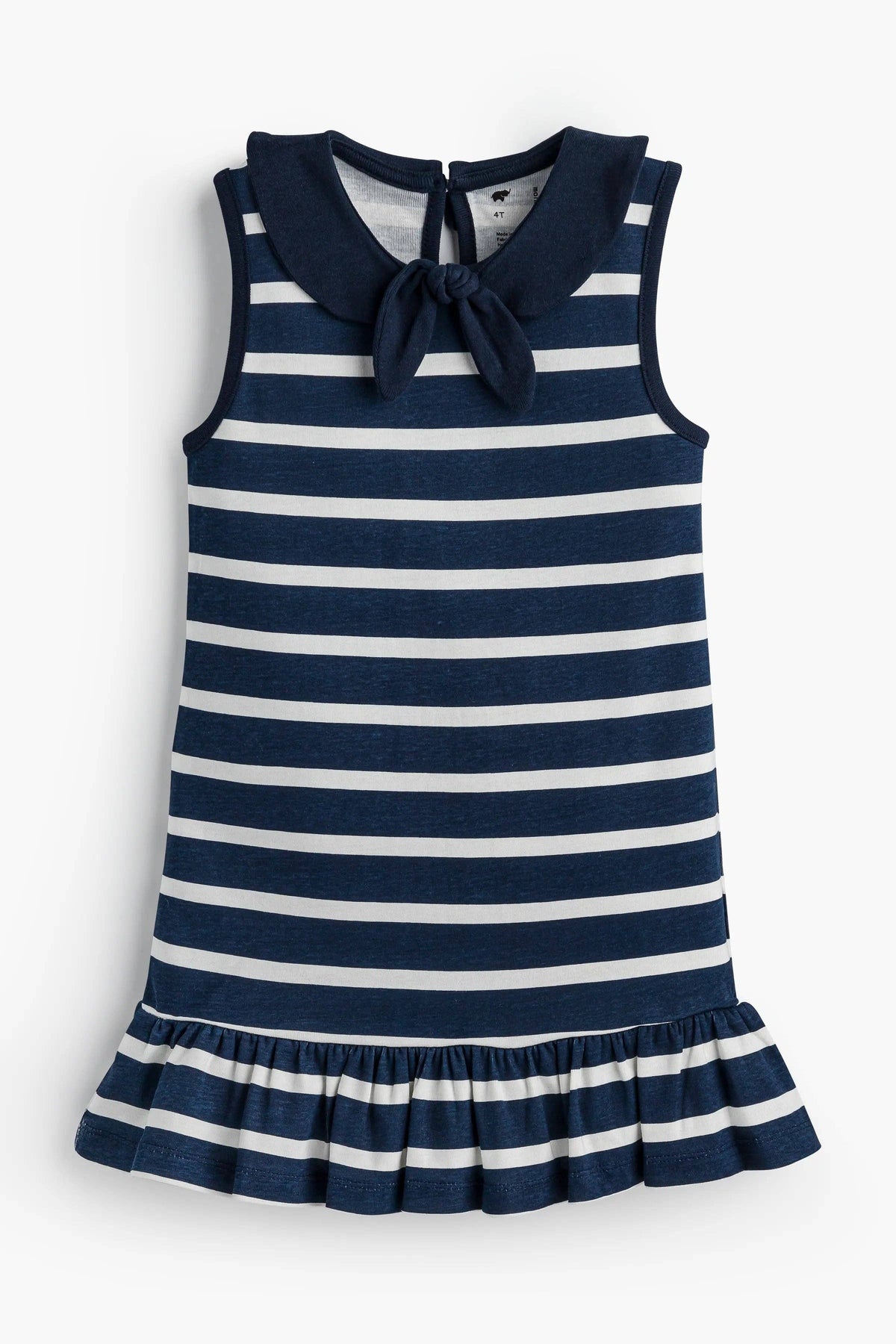 100% Organic Sailor Dress_Sailor Stripes