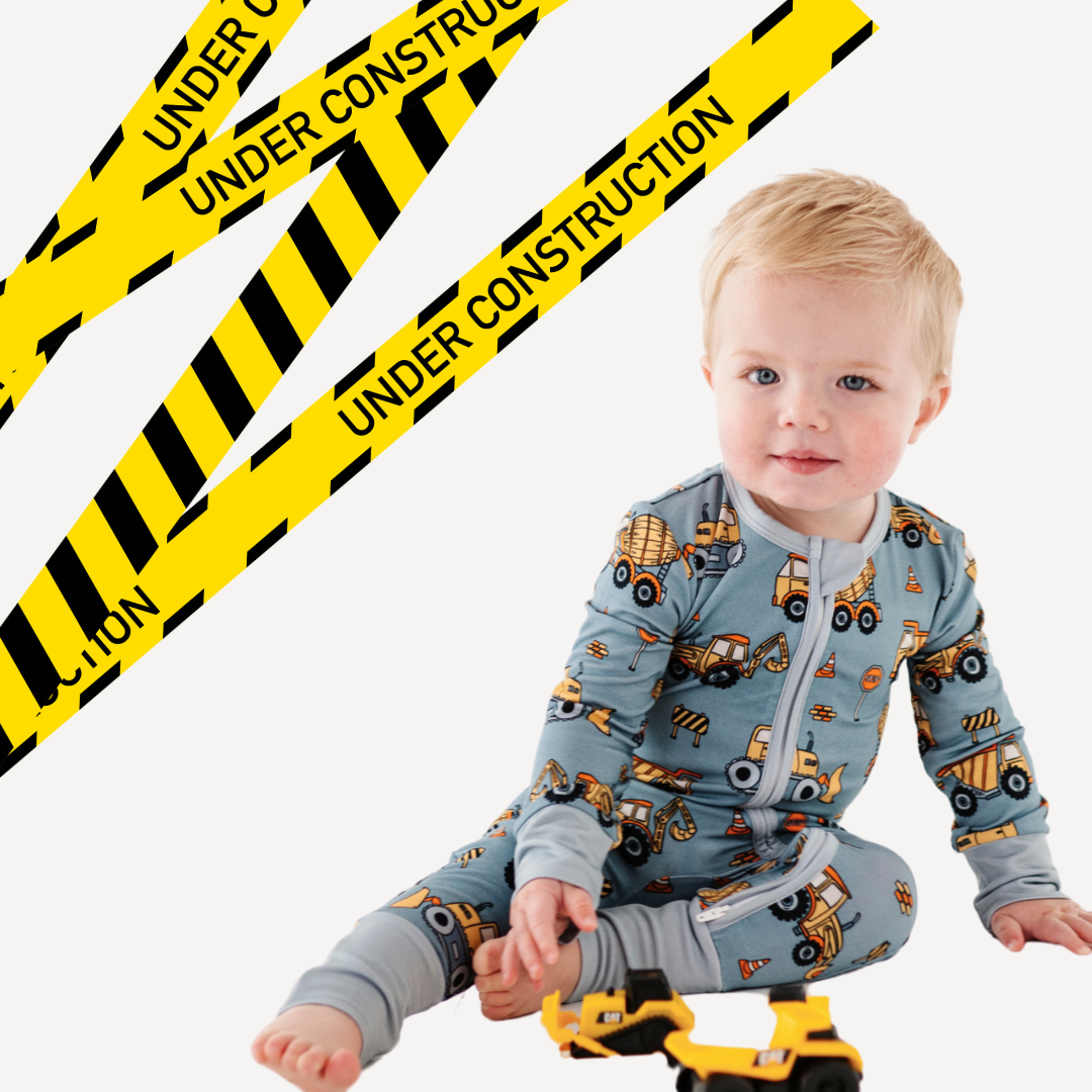 Baby Bamboo Pajamas - Bamboo Sleeper - Worksite
