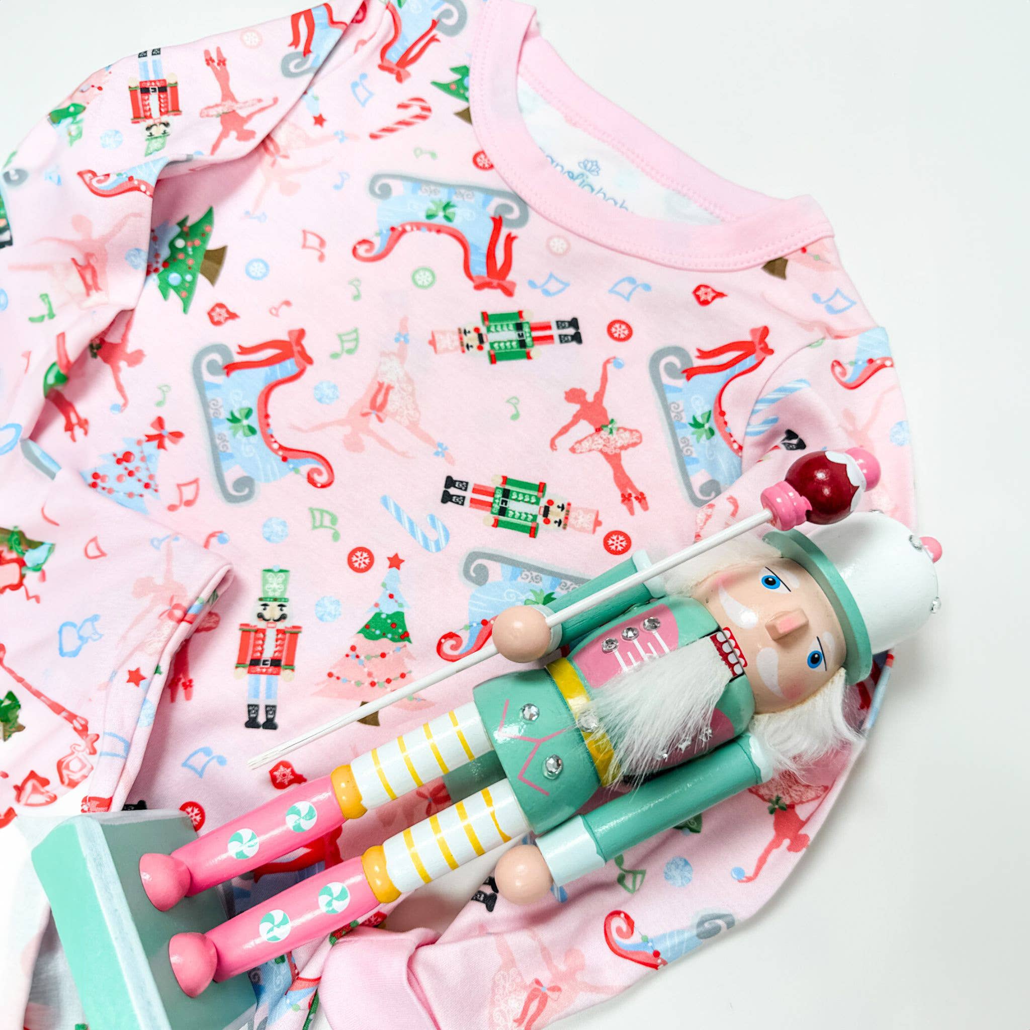 Nutcracker Joy Big Kid Long Pajamas