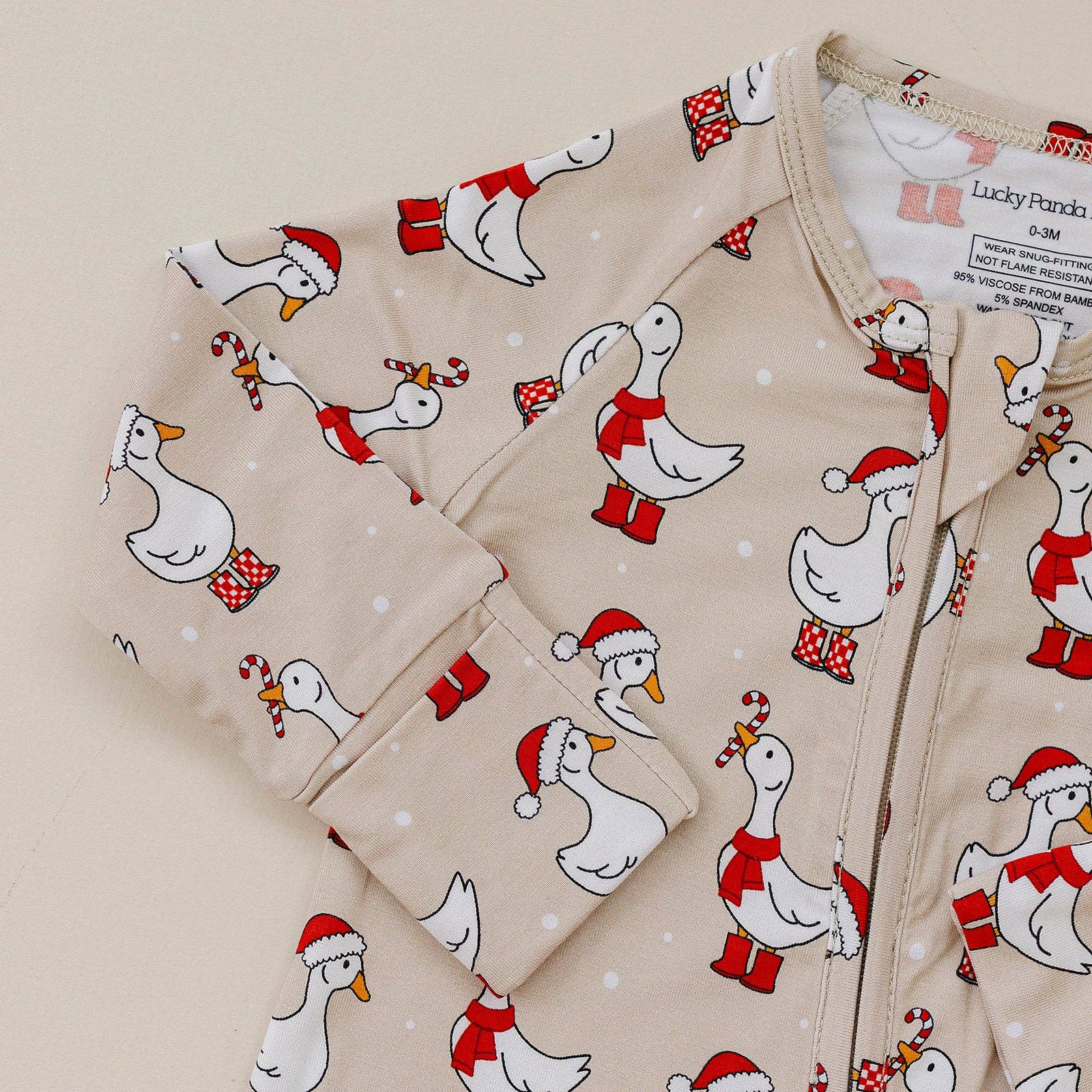 Bamboo Zip Romper | Merry Goose