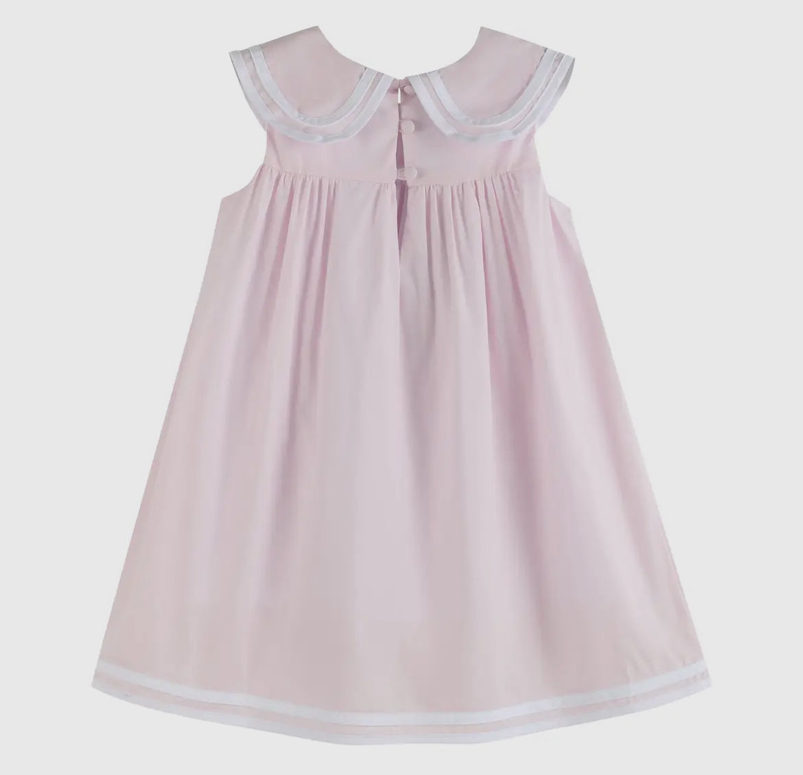 Pink Swing Dress with Bow