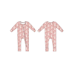 Easter Cottage Bunny | Bamboo Zipper Pajamas