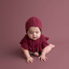 Esme Ruffle Top Romper