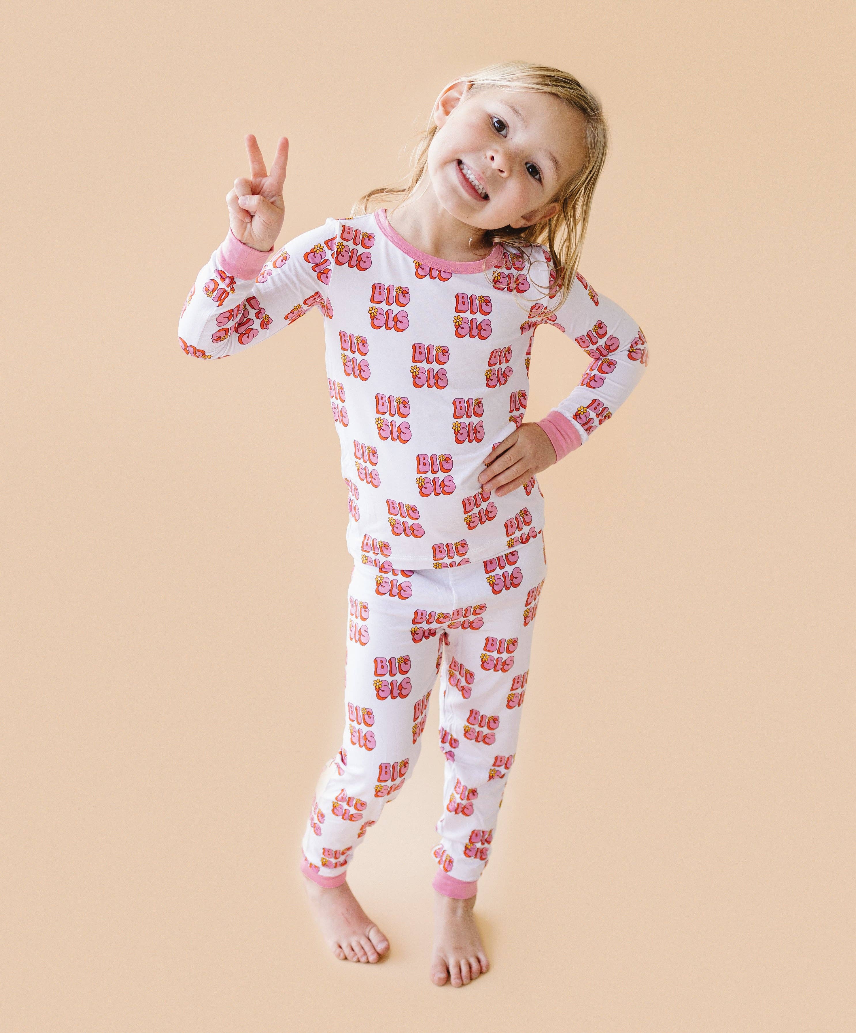 Bamboo Girls' Two Piece Set | Big Sis