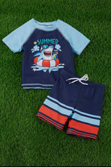 Summer Shark Boy 2PC Swim