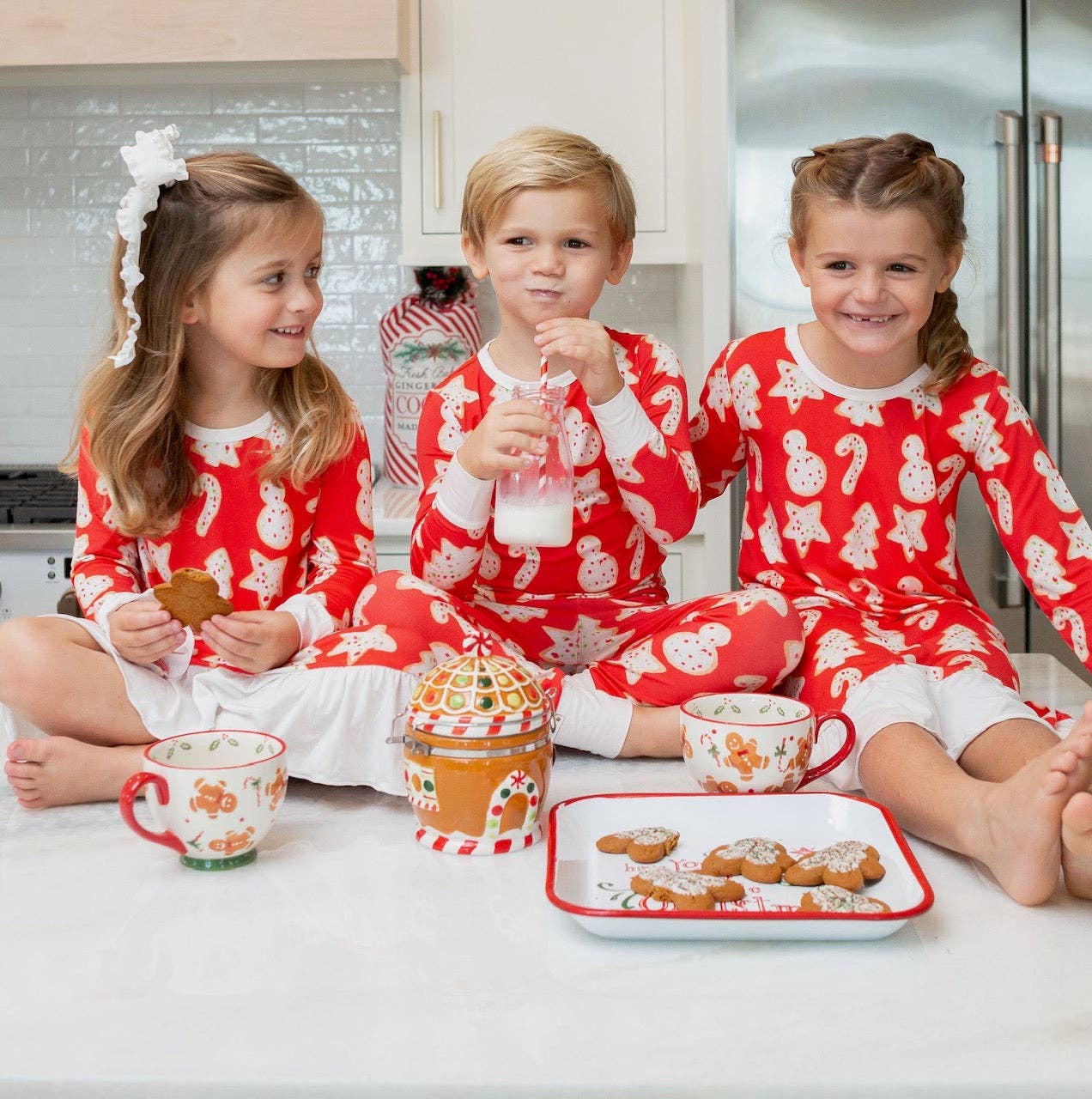 Christmas Cookies Two Piece Pajama Pants Set