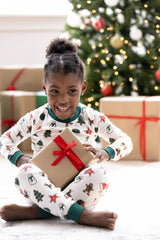 Matching Family Two-Piece Pajama Set_Christmas Cookies -100% Organic Cotton