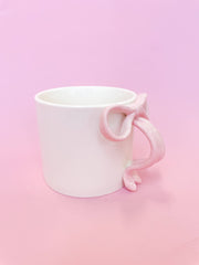 Pink Bow 15oz Ceramic Coffee Mug