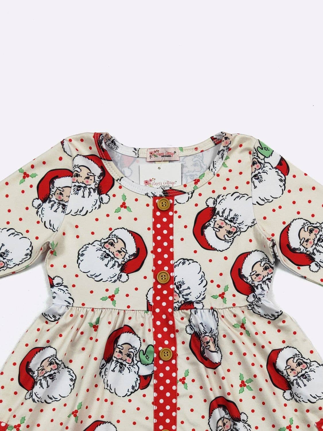 Kris Kringle Sprinkle Girls Dress