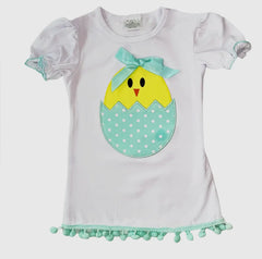 Girl Baby Chick Top & Capri Spring 2PC Outfit