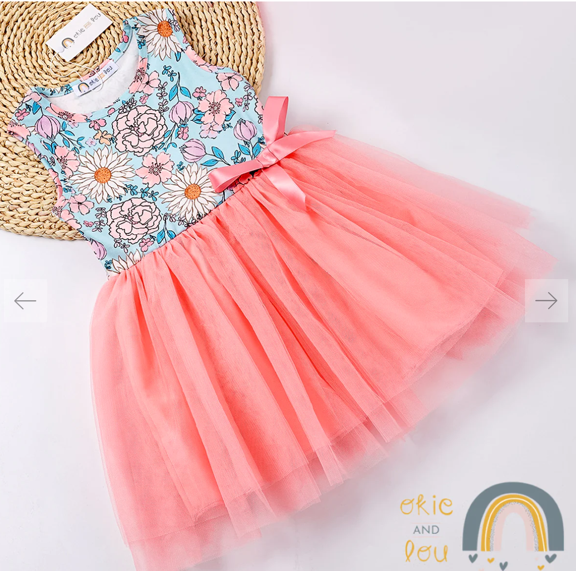 Bloom with Grace-Girl Tulle Dress