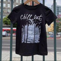 Chill Out Boy Vintage-Washed T-Shirt