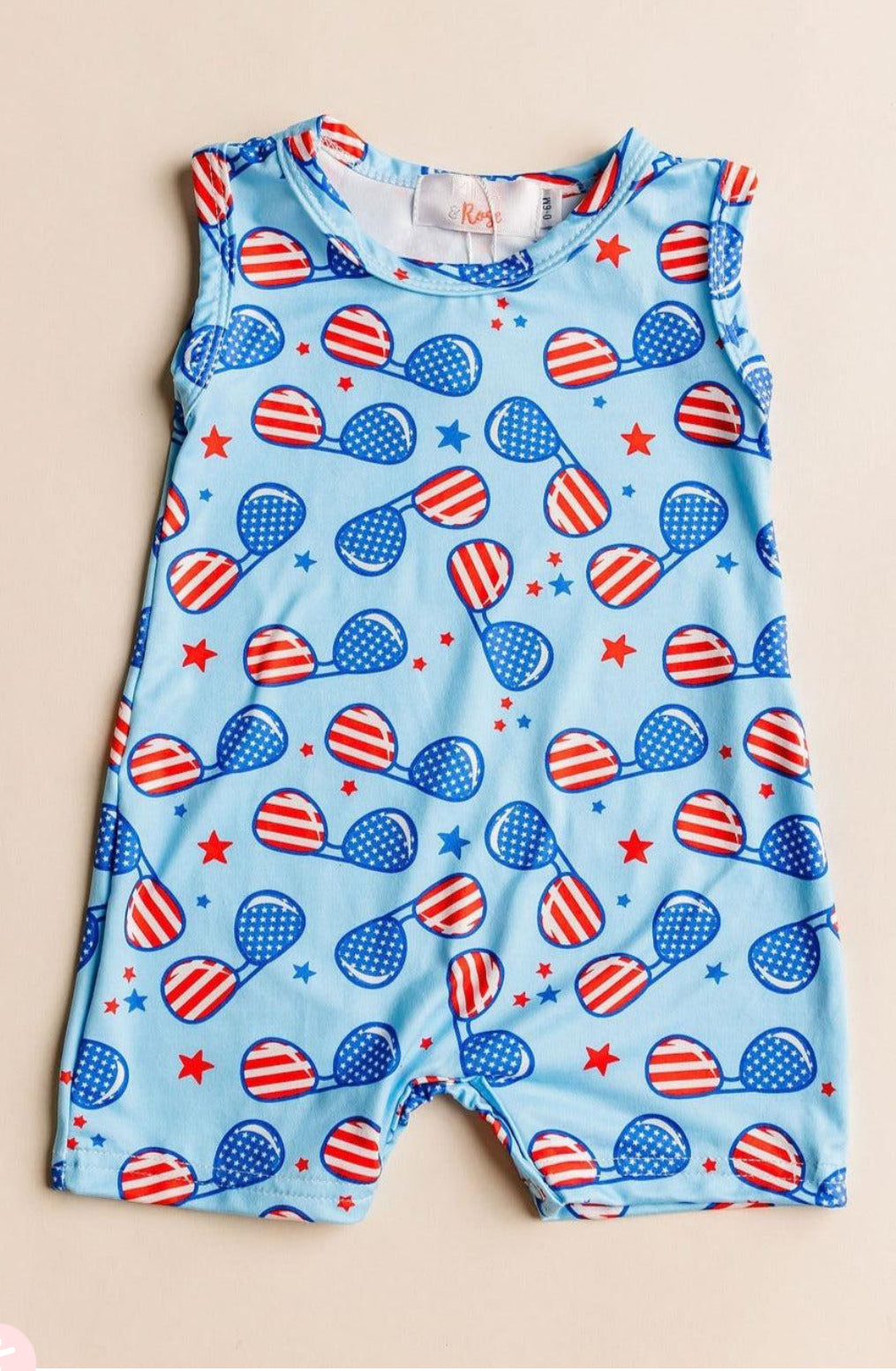 Rays for Days Shorty One-Piece Boy Romper