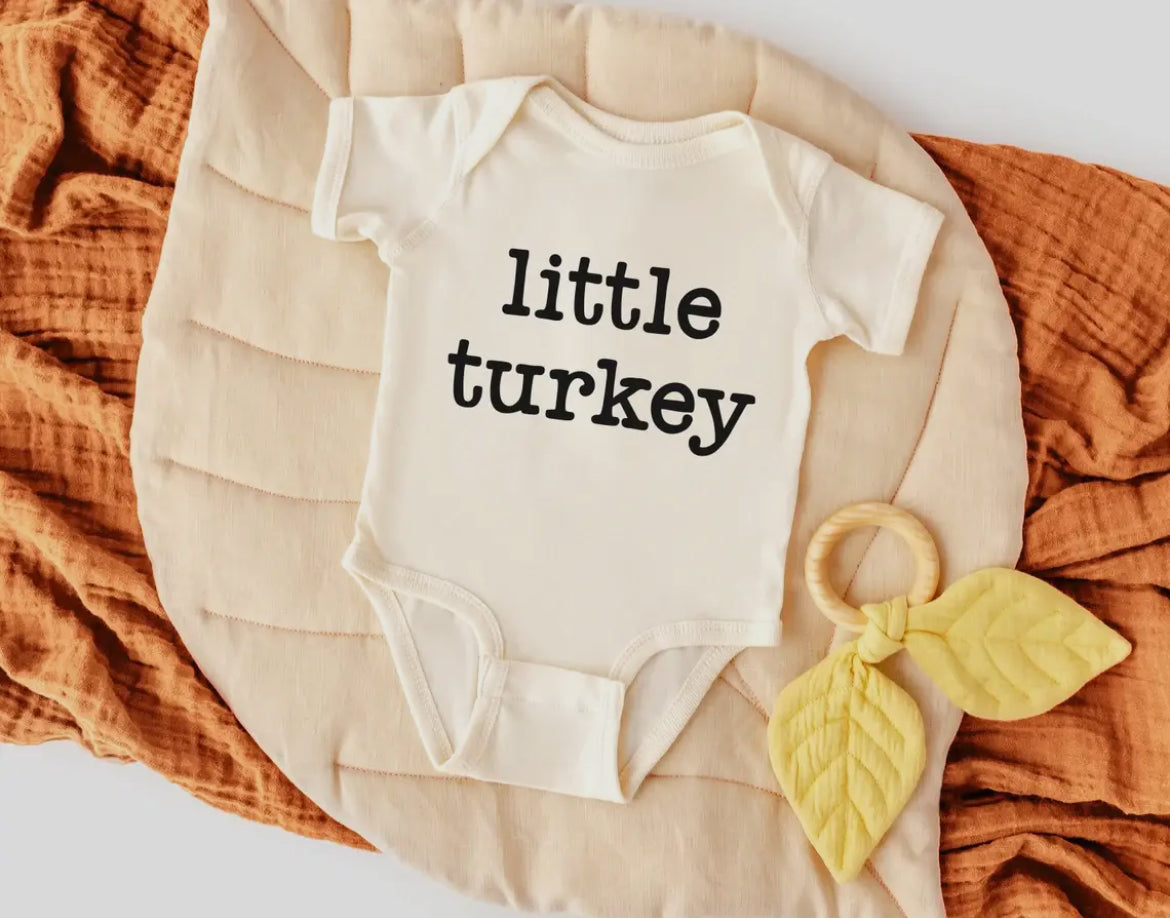 Little Turkey Onesie -Boy or Girl