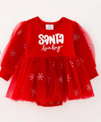 Baby Girl Christmas Romper