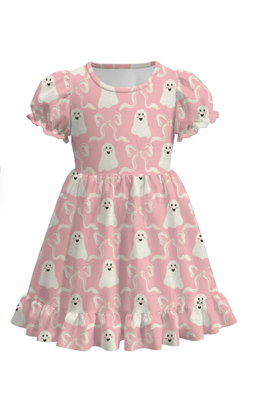 Coquette Bows & Ghost Dress Pink