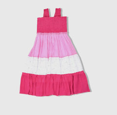 Girls Soft Cotton Maxi Dress