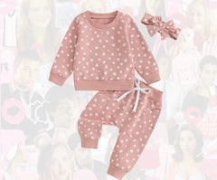 Tiny Floral Pink Lounge with Bow