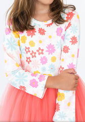 Sweet Pea L/S Tutu Dress