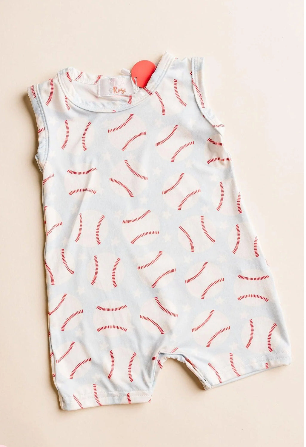 Baseball Romper Sleeveless