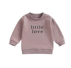 Little Love Mauve Pullover -Girl Long Sleeve