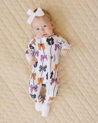 Bamboo Zip Romper | Spooky Bows