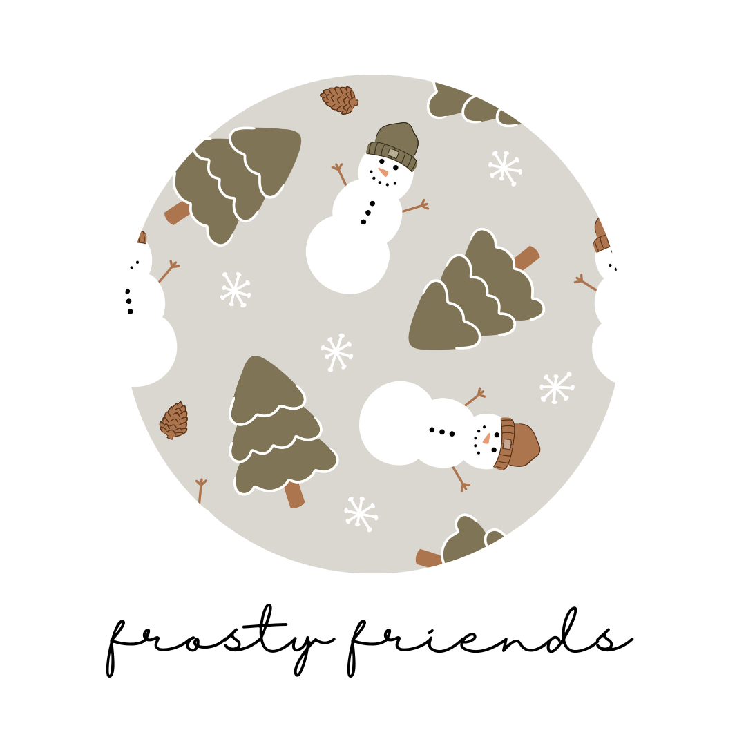 Organic Cotton Baby Toddler Winter Holiday Snowman Pajamas
