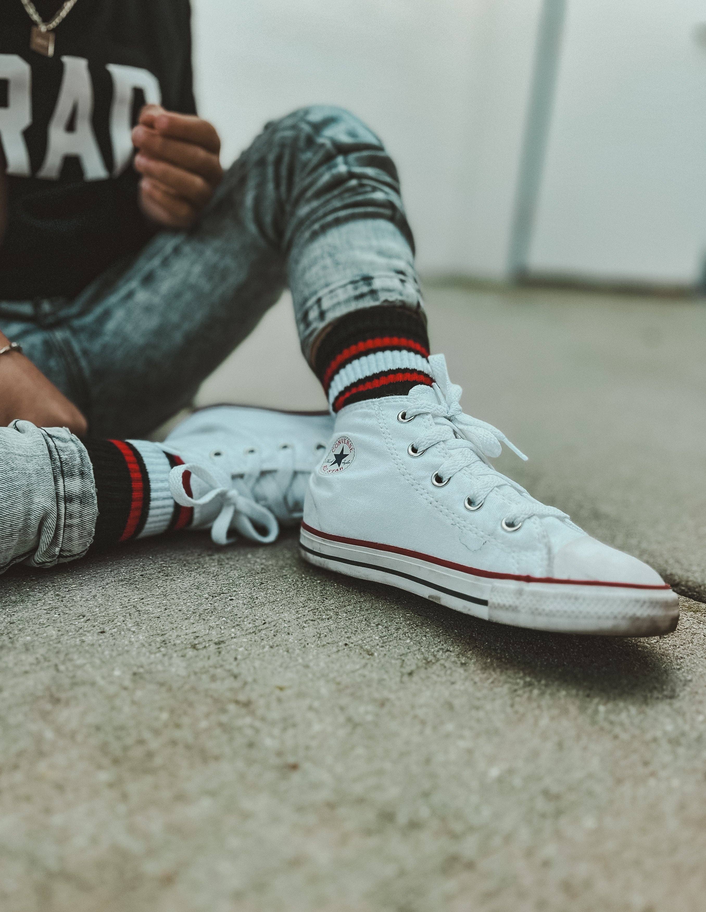 Boy Socks - Red/Black