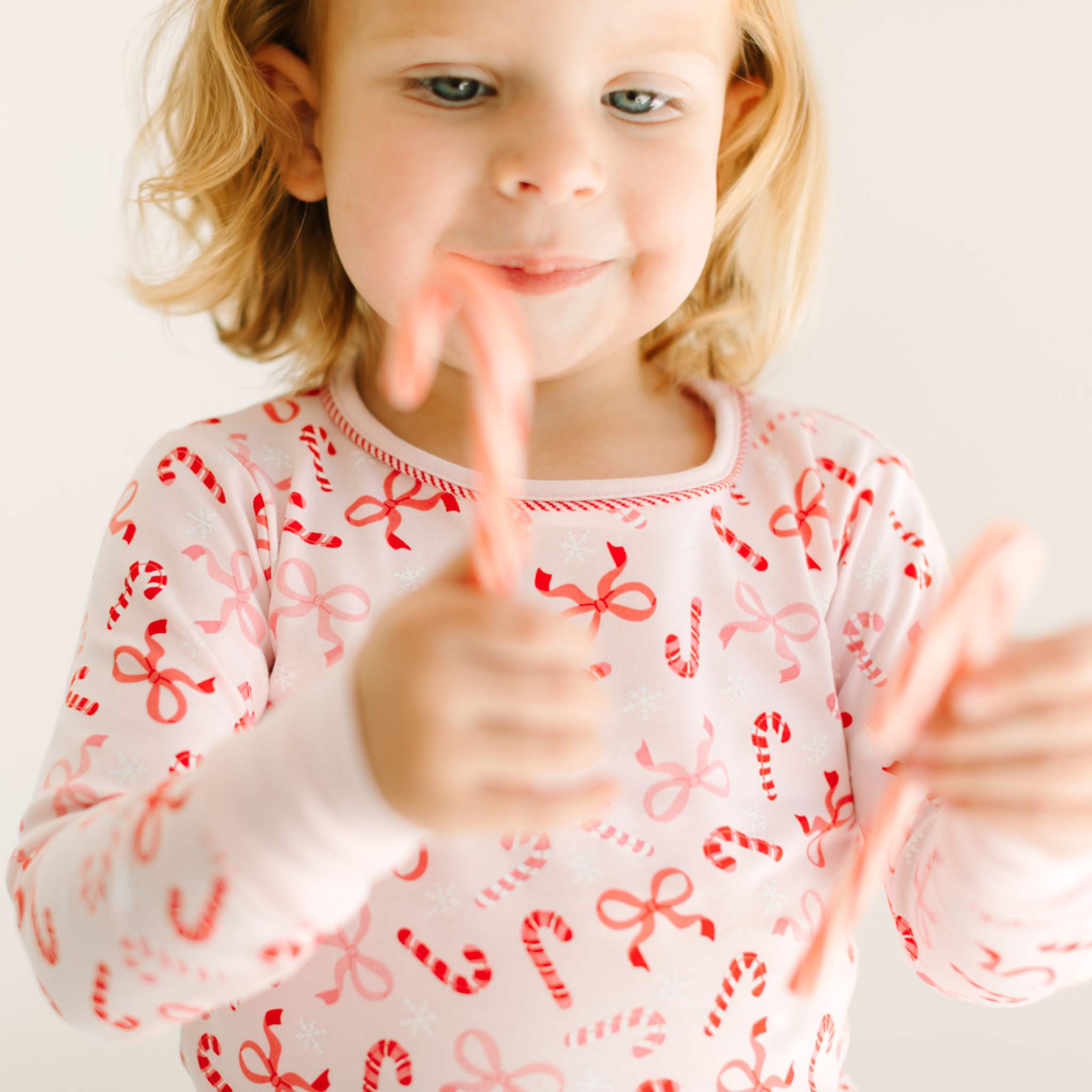 Candy Cane Lane Long Pajamas