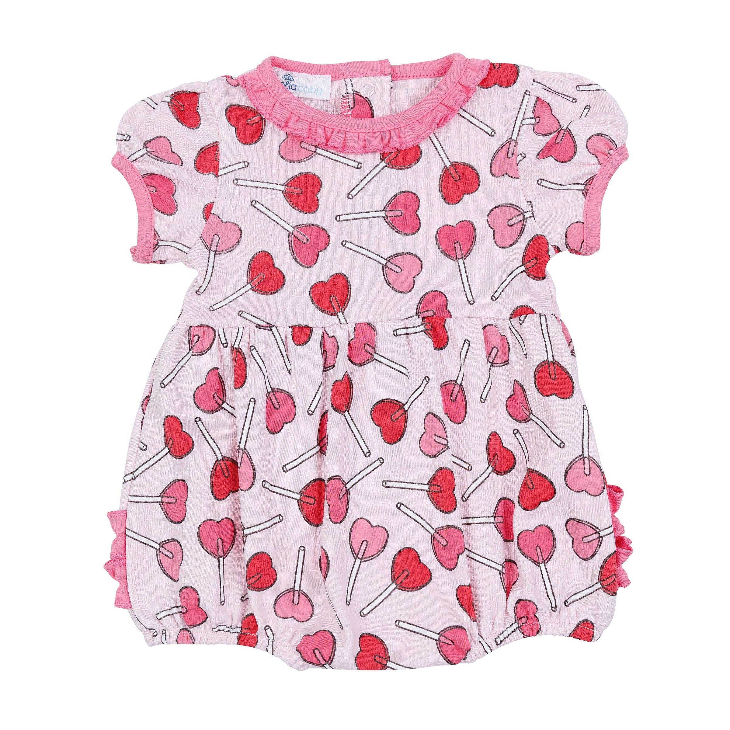 Sweetheart Pops Short Sleeve Bubble