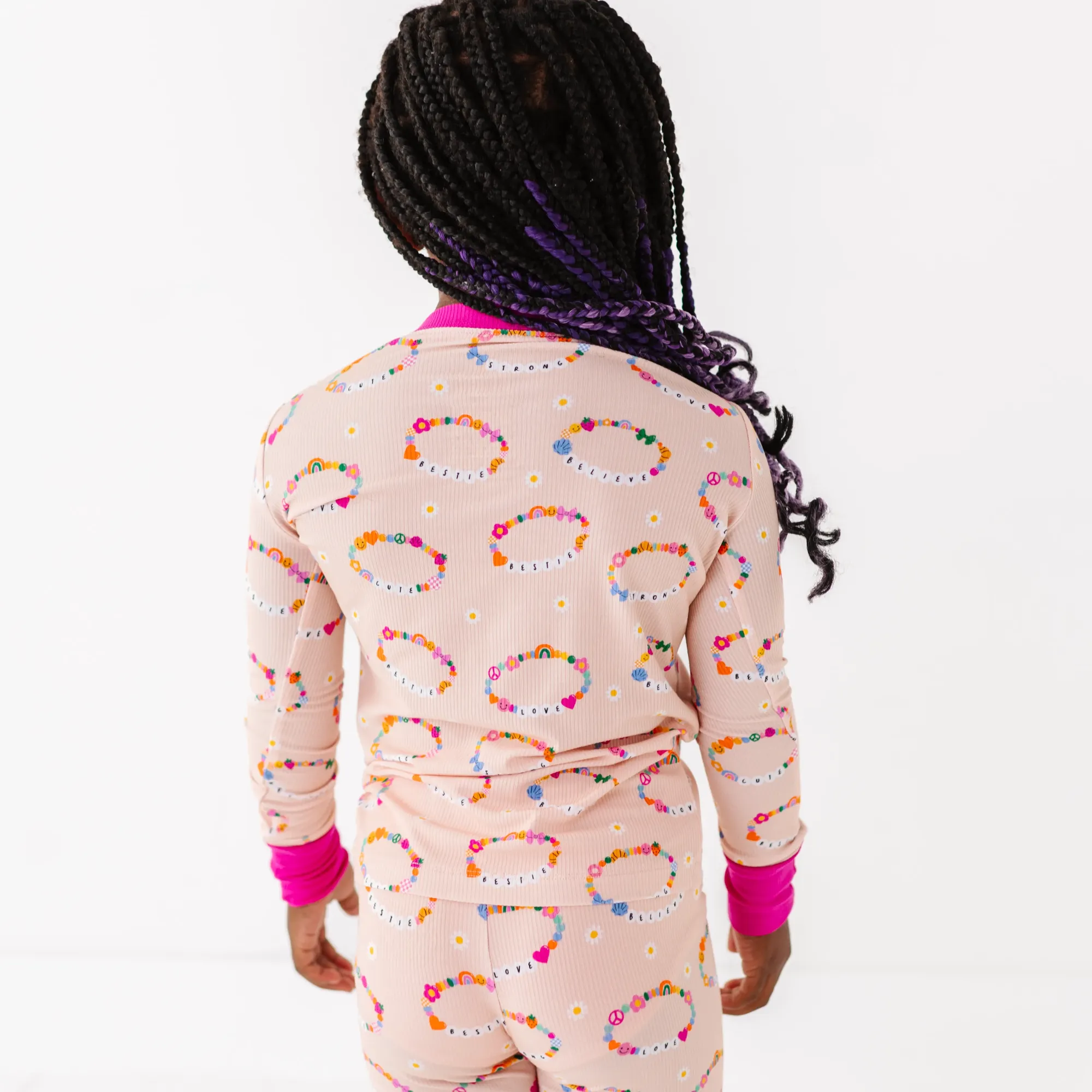 In My Bestie Era Bamboo Ribbed Toddler/Big Kid Pajamas