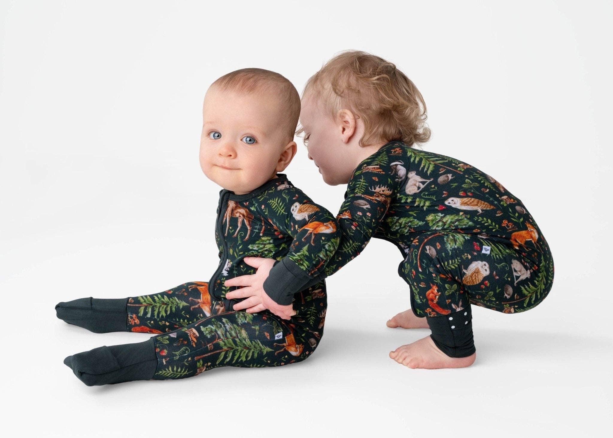 Wood You Be My Friend Romper, bamboo baby romper.