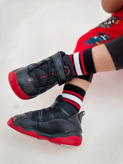 Boy Socks - Red/Black