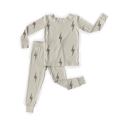 Neutral Lightning Bolt | Bamboo Two-Piece