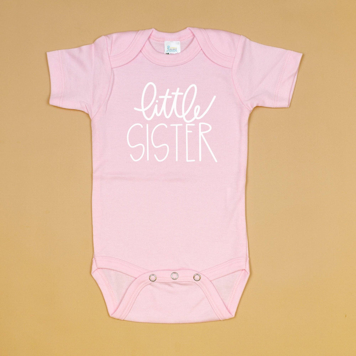 Little Sister | Pastel Pink Onesie