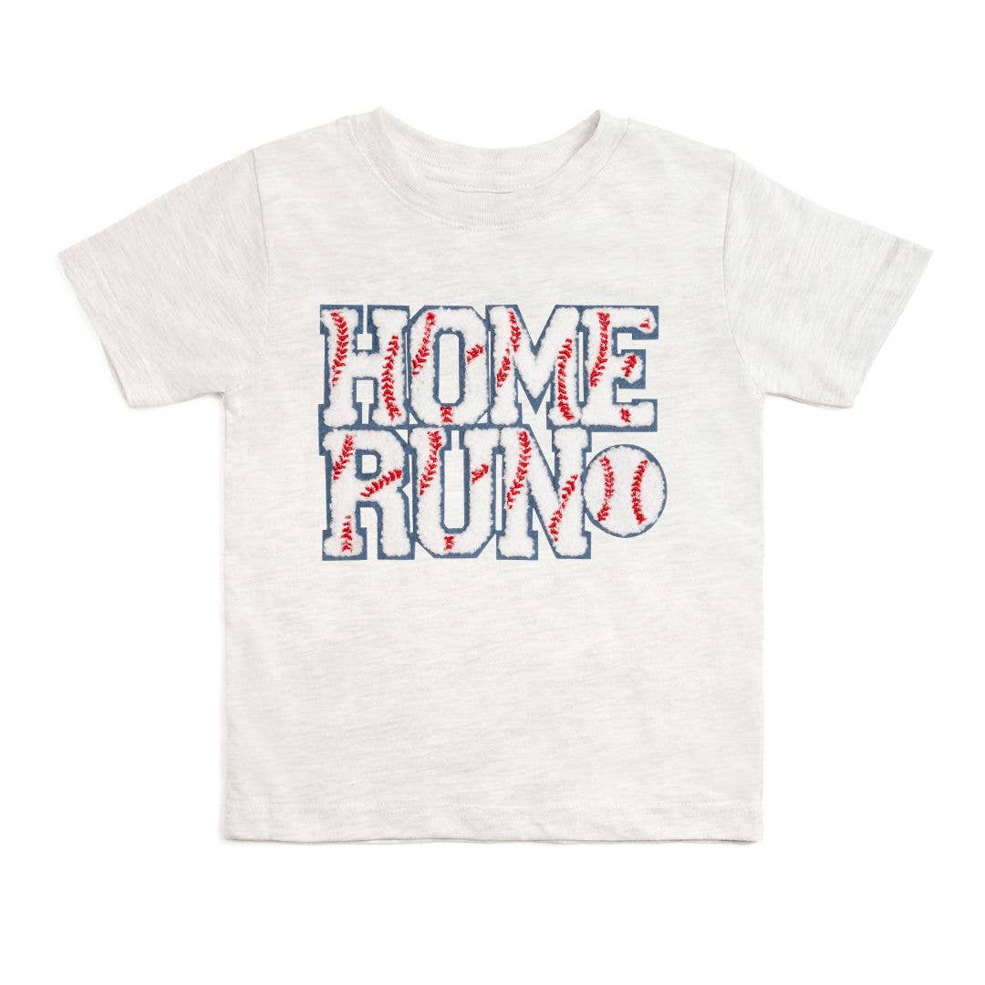 Home Run Patch Short Sleeve T-Shirt - Kids Clothing - Spring