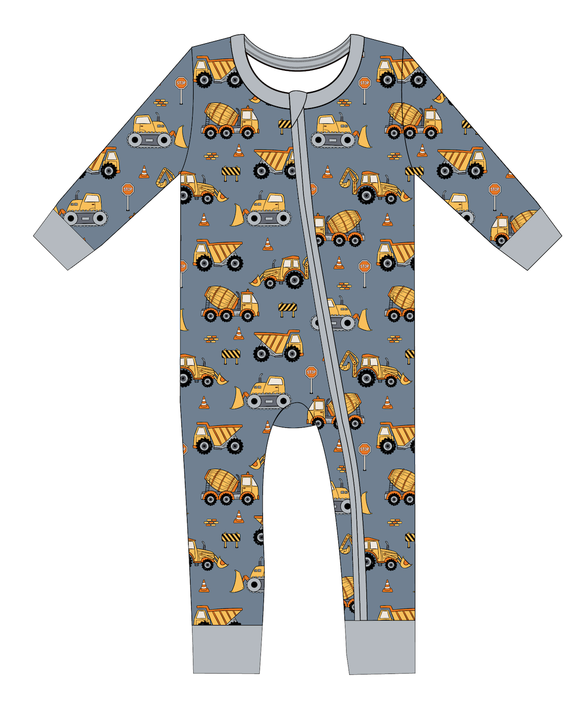 Baby Bamboo Pajamas - Bamboo Sleeper - Worksite
