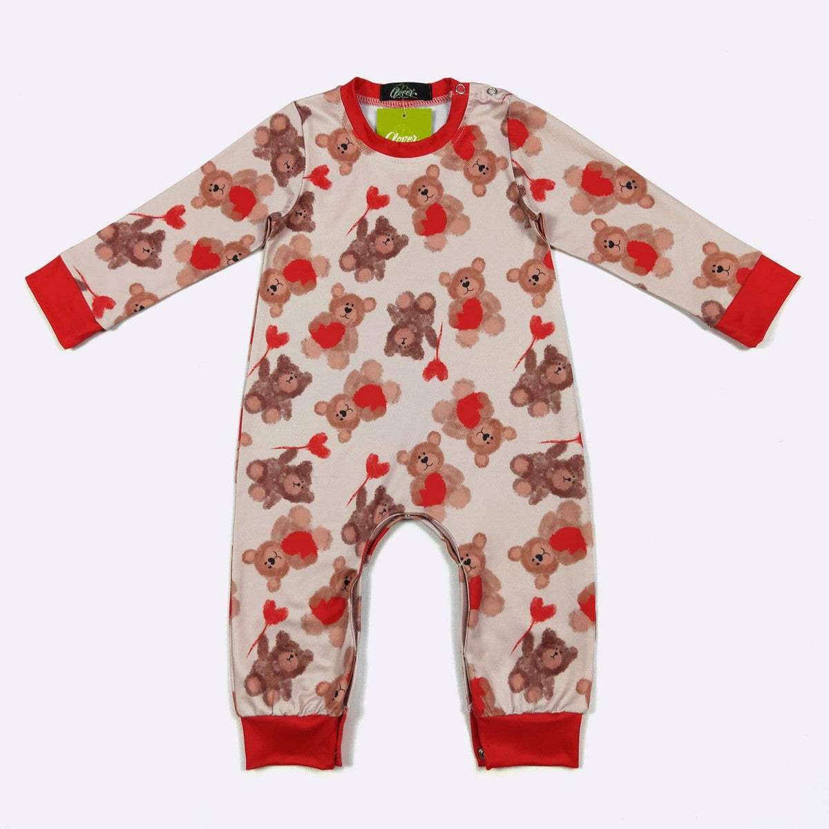 Teddy Love Boy Romper