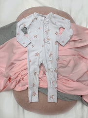 Dainty Floral | Ribbed Bamboo Romper