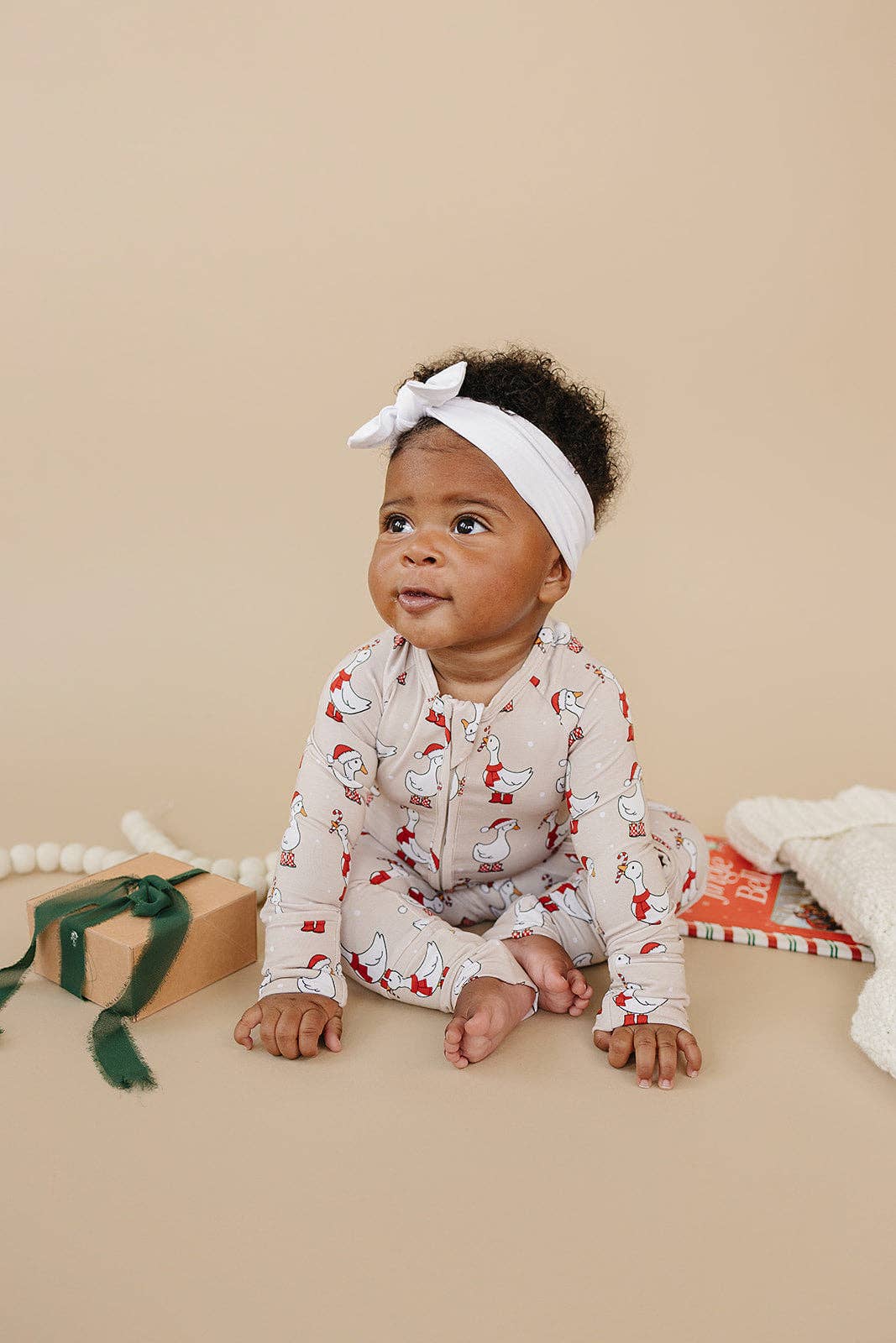 Bamboo Zip Romper | Merry Goose