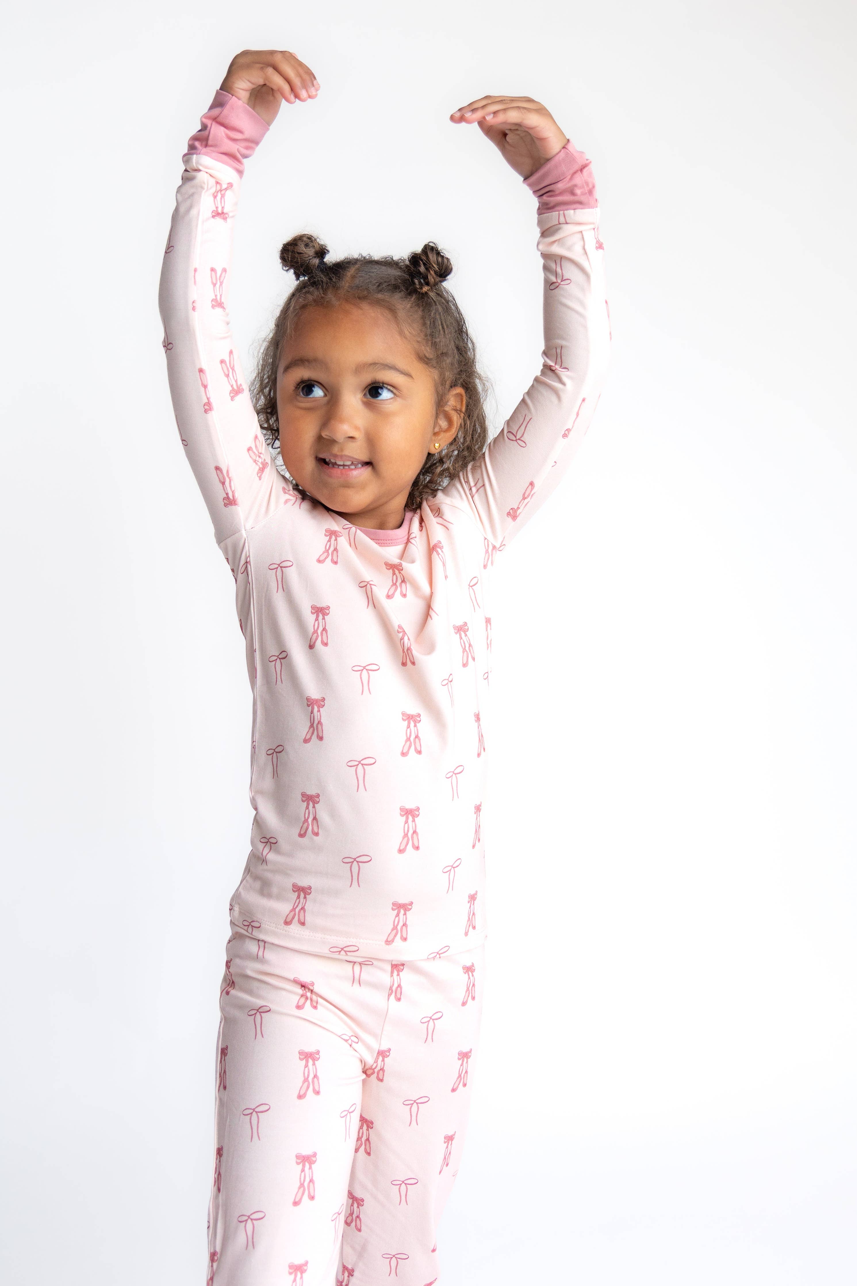 Ballet Blush Bamboo Pajama Set